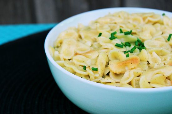 Mini Bow Ties with Browned Butter and Parmesan