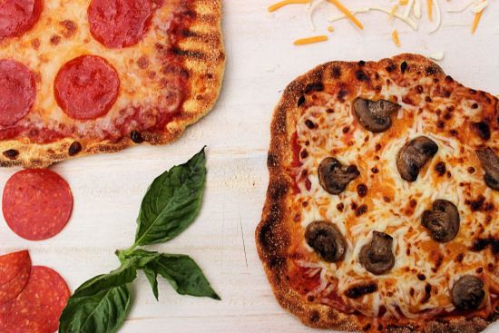 Individual Grilled Pizzas