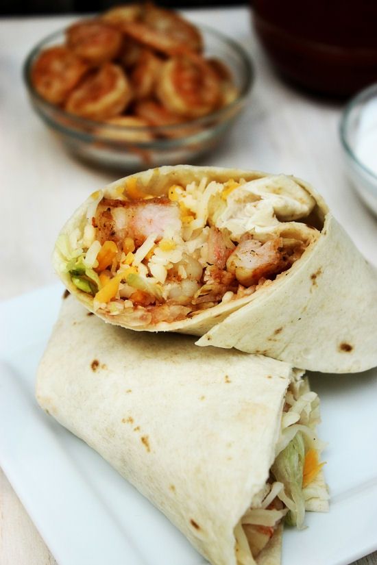 Spicy Shrimp Fajitas