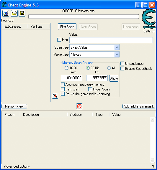CheatEngine