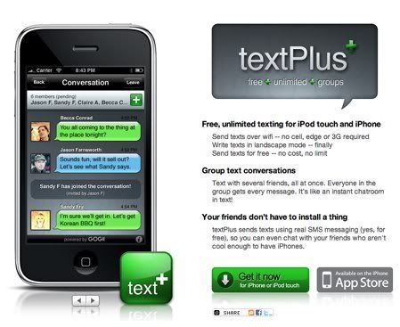 mandar mensajes sms gratis iphone