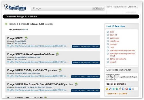 buscador de archivos rapidshare