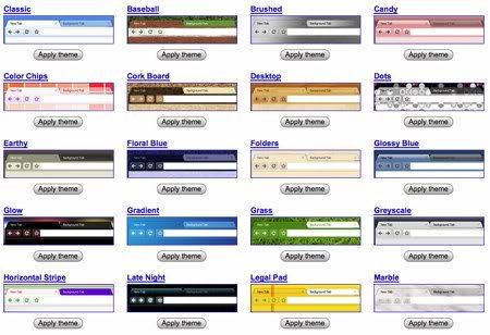 temas google chrome