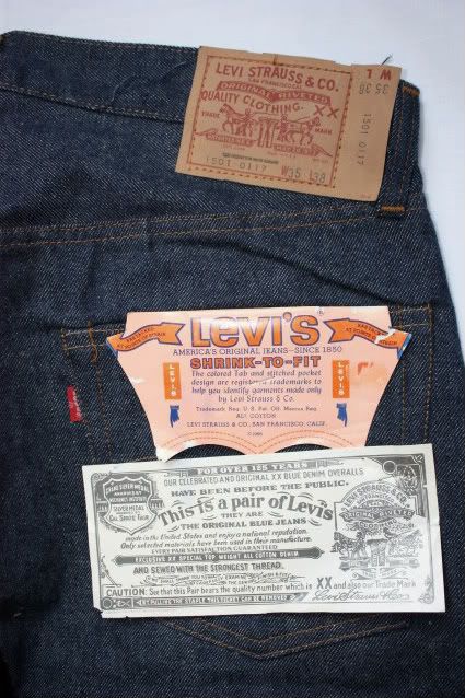 Thrifter's thread: Levi's 501 (1960's 