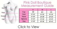 Pink Doll Boutique Measurement Guide