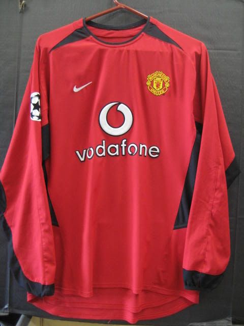 man united blue vodafone kit