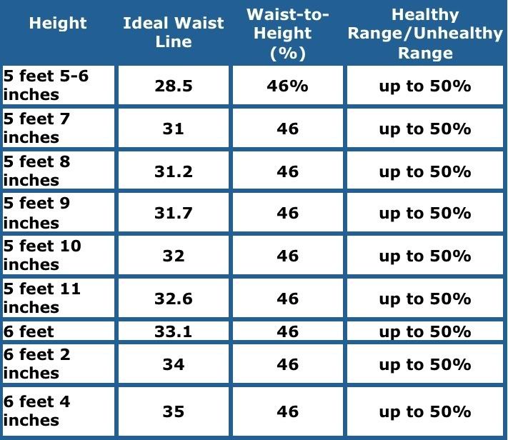 ideal waist