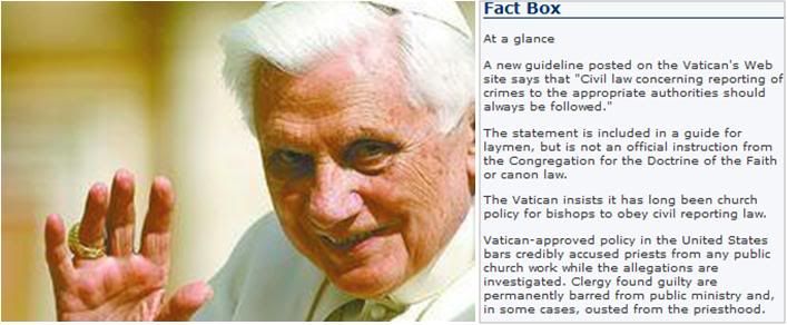 pope benedict xvi evil. support Pope Benedict XVI