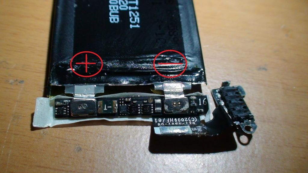 Iphone 4 battery polarity GSMForum