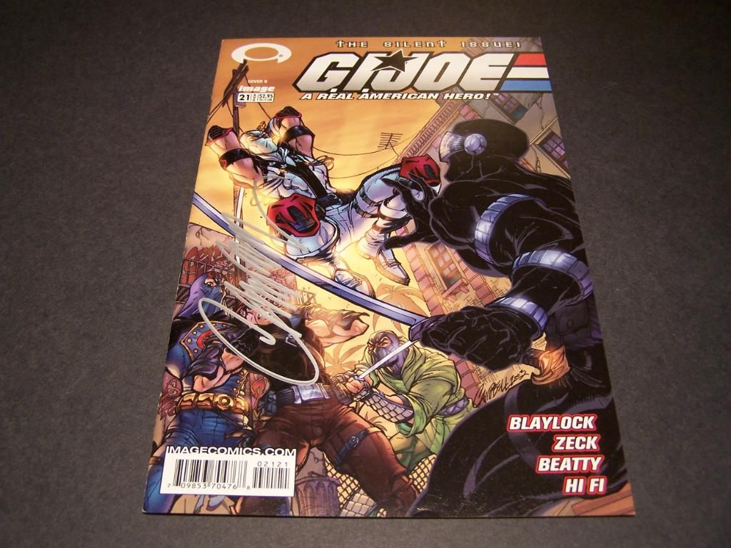 gi joe comic silent issue