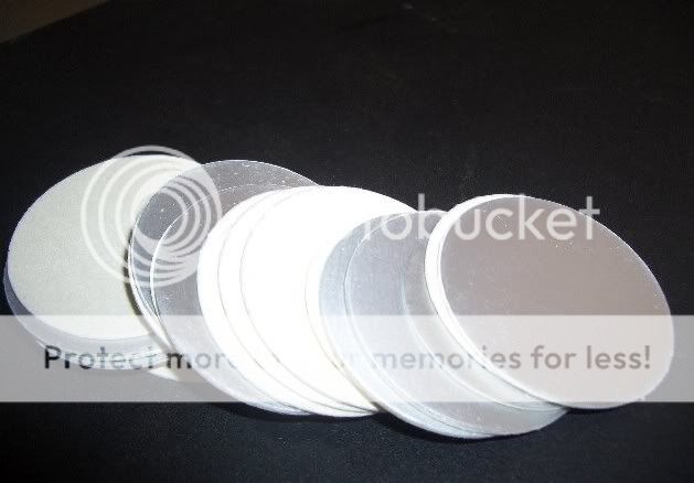 For induction sealing 28 mm HDPE Seal foil liners 10000PCS quantity 