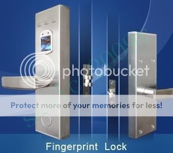 Security Digital Fingerprint Access Control Door Lock  